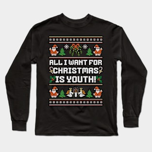 All I want for Christmas is Youth Long Sleeve T-Shirt